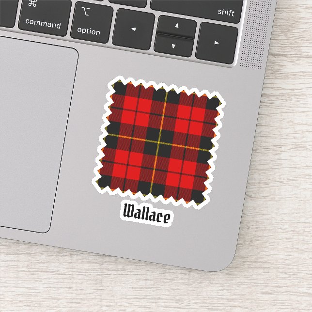 Adesivo Clan Wallace Tartan Sticker (Detalhe)