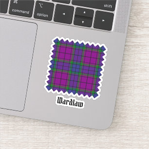 Adesivo Clan Wardlaw Tartan