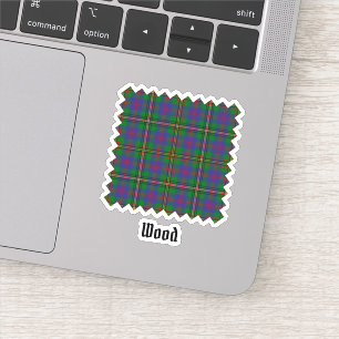 Adesivo Clan Wood Tartan