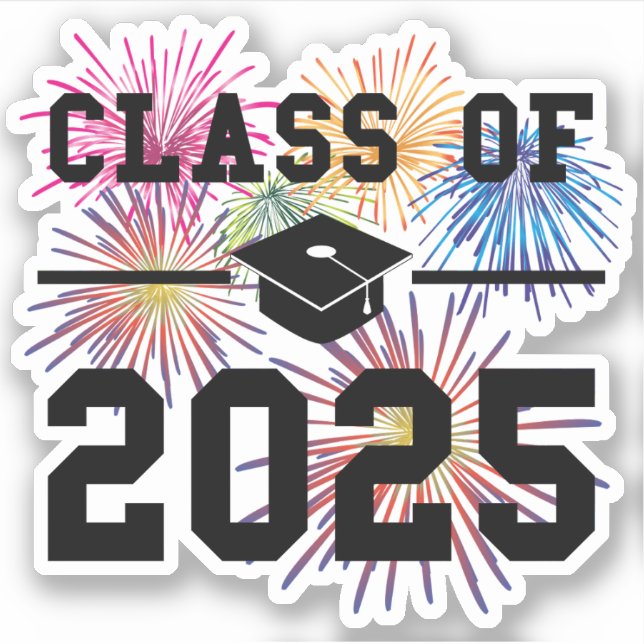 Adesivo Classe De Ano Mais velho 2025 (Frente)