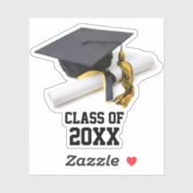 Classe de Boné de formatura e Dourada preto e 