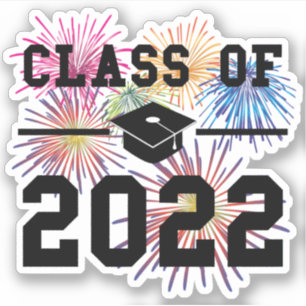 Adesivo Classe de graduação de 2022