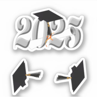 Adesivo Classe de prata clássica de 2025