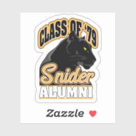 Adesivo Classe de Segundo grau Snider de Decal de 79