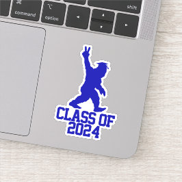 Adesivo Classe Funny Bigfoot de 2024 - Graduação 2024
