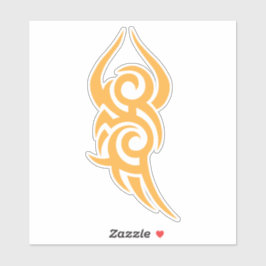 Adesivo Classic Tattoo Inspired Line Art Design