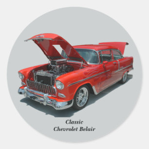 Adesivo Clássico da Era Chevrolet Belair de 1950