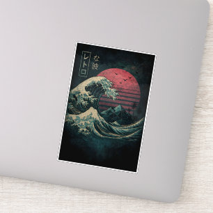 Adesivo Clássico de Onda Retroativa do Excelente