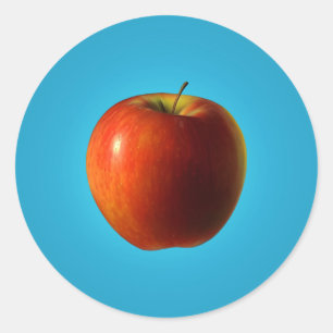 Adesivo clássico redondo da Apple