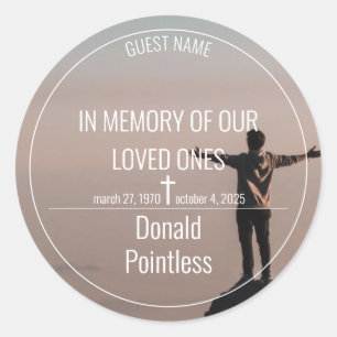 Adesivo clássico redondo do Lifeworks 002