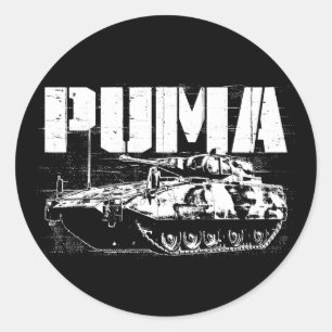 Adesivo clássico redondo Puma (IFV)