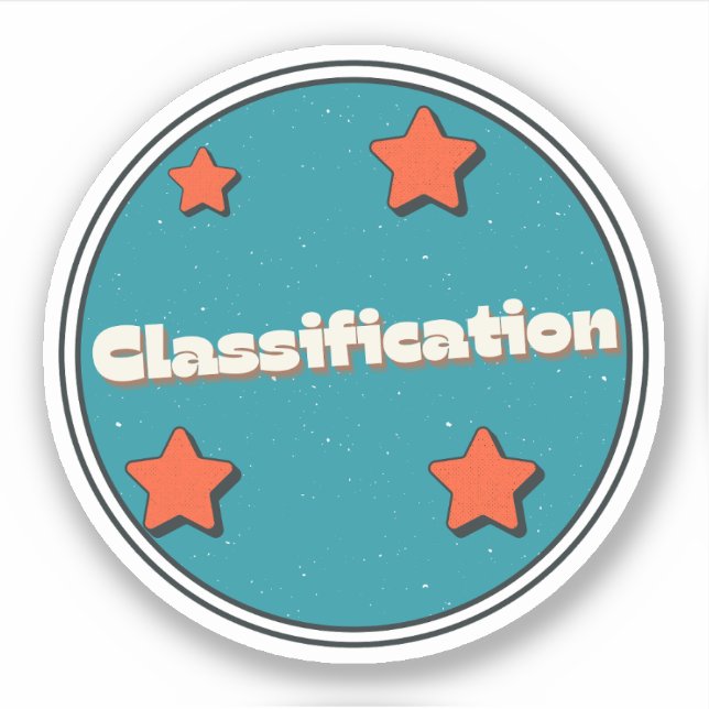 Adesivo Classificação (Frente)