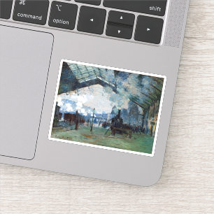 Adesivo Claude Monet Chegou do comboio da Normandia, Gare