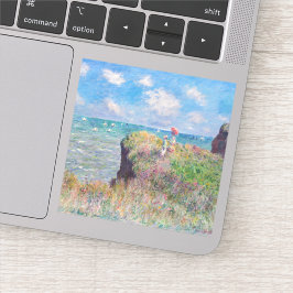 Adesivo Claude Monet - Cliff Walk em Pourville