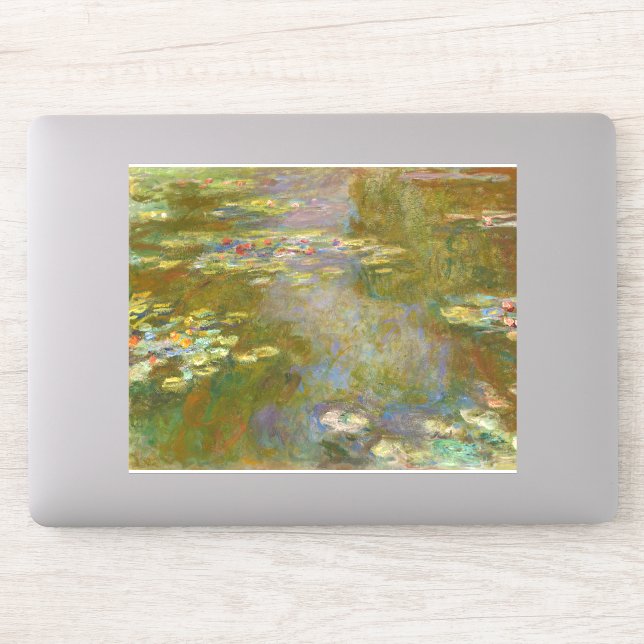 Adesivo Claude Monet - Water Lily Pond 1917 (Computador)