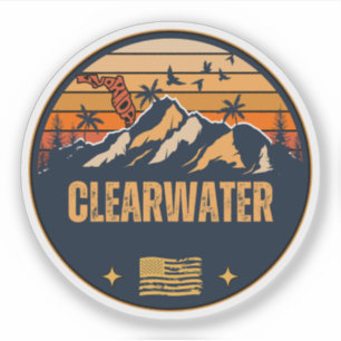 Adesivo Clearwater, Flórida