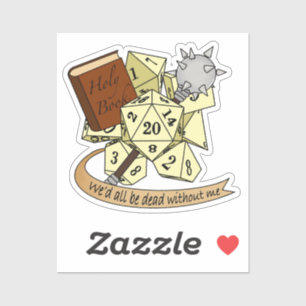 Adesivo Cleric Dice Design