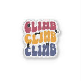 Adesivo Climb Cats Vintage Color Edition