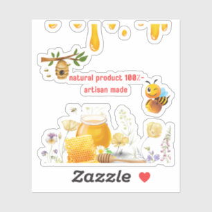 Adesivo Clipart de Abelha Fofa – 40 Arquivos PNG para Arte