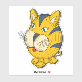 Adesivo Clipe de desenho animado