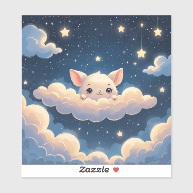 Adesivo Cloud Cuddles and Starry Snuggles (Folha)
