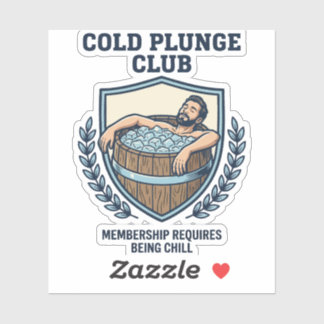 Adesivo Clube de Imersão Fria