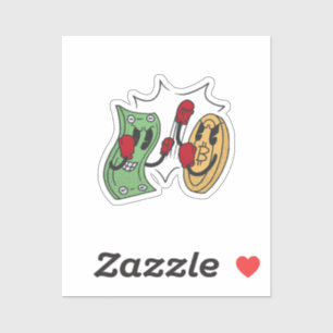 Adesivo Clube de Luta Crypto