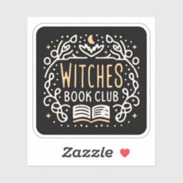 Adesivo Clube do livro das bruxas
