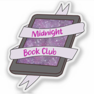 Adesivo Clube do Livro Galaxy Midnight Kindle