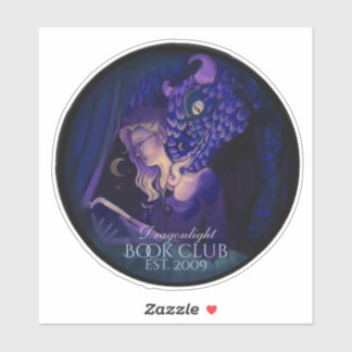 Adesivo Clube do livro Luz de Dragão