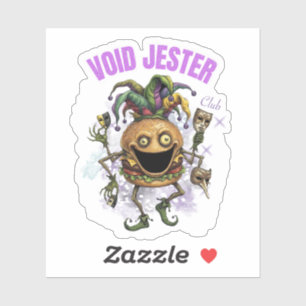 Adesivo Clube Void Jester - amigo Hambúrguer
