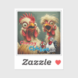 Adesivo  “Cluckin' Around” May & John Selfie Vinyl 