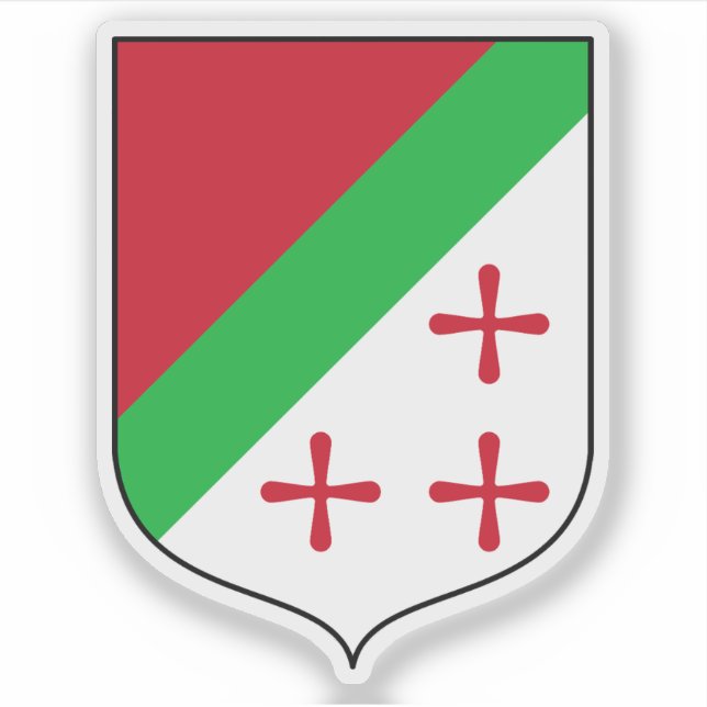 Adesivo CoA of the State of Katanga (1960–1963), DR Congo (Frente)