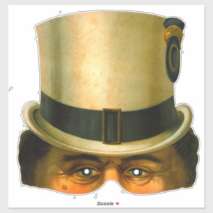 Adesivo Coachman - Vintage Victorian Mask Sticker
