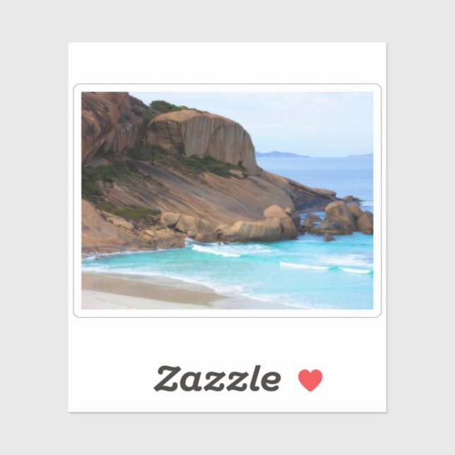 Adesivo Coastal Landscape (Folha)