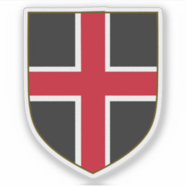 Adesivo Coat of arms of the city of Durham, England