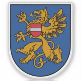 Adesivo Coat of arms of the city of Rēzekne, Latvia