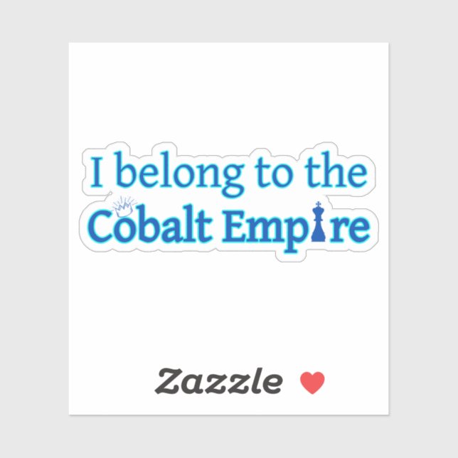 Adesivo Cobalt Empire (Folha)