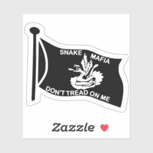 Adesivo Cobra Mafia Flag Sticker