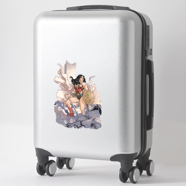 Adesivo Cobrir de banda desenhada da Mulher Maravilha #13 (Mala)