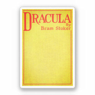 Adesivo Cobrir Drácula da primeira edição