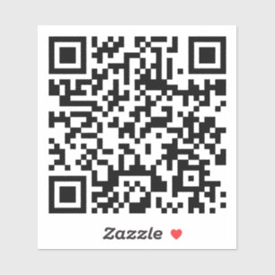 Adesivo Código QR do Promocional personalizado