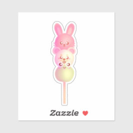 Adesivo Coelhinho Bonito, Urso E Sapo Dango