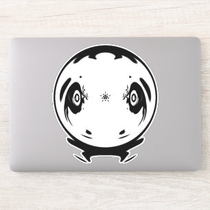 Adesivo Coisa esquisita de manga