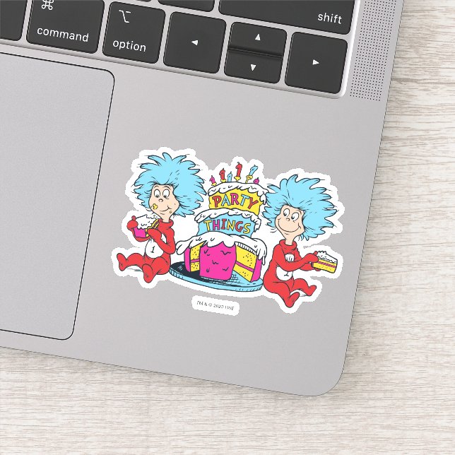 Adesivo Coisa Uma Coisa Duas Coisas Festas (Detalhe)