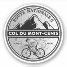 Col du Mont Cenis maciço francês bicicleta Alpina 