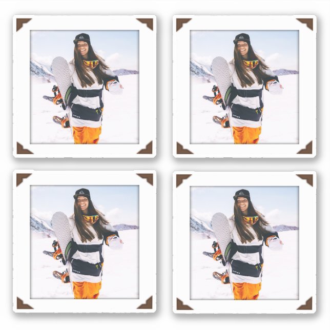 Adesivo Colagem de Retratos Fotografados Vinil (Frente)