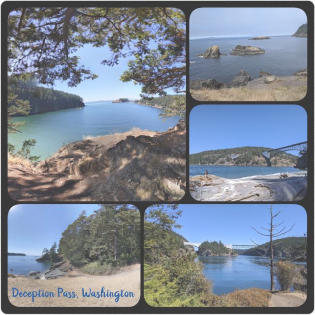 Adesivo Colagem de vinheta vinil com decepção (Frente)