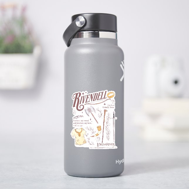Adesivo Colagem Gráfica Aquarela RIVENDELL™ (HidroFlask)