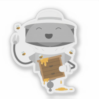 Adesivo Colar de Apicultor Mia